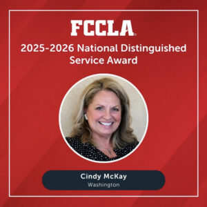 Image of Cindy McKay, recipient of the 2026 FCCLA National Distinguished Service Award